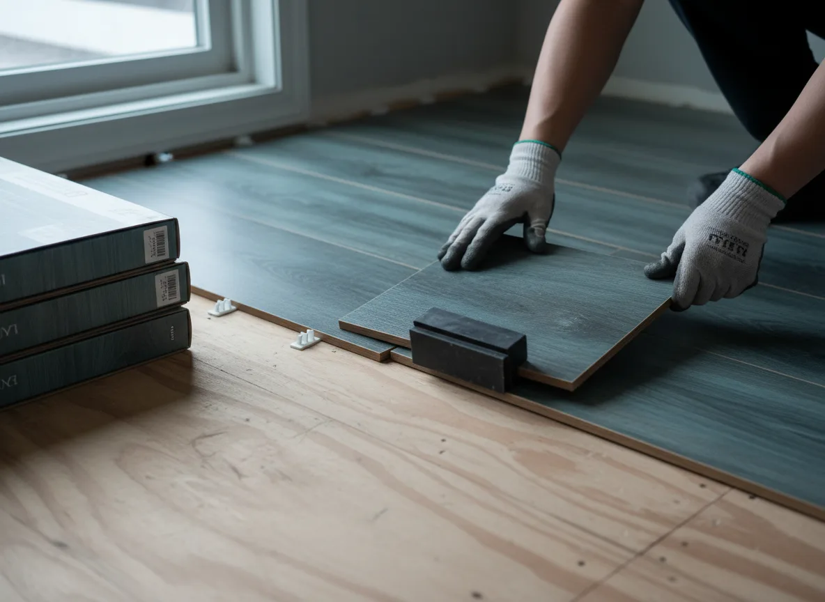 Luxury Vinyl Plank Installation company in Welch, OK